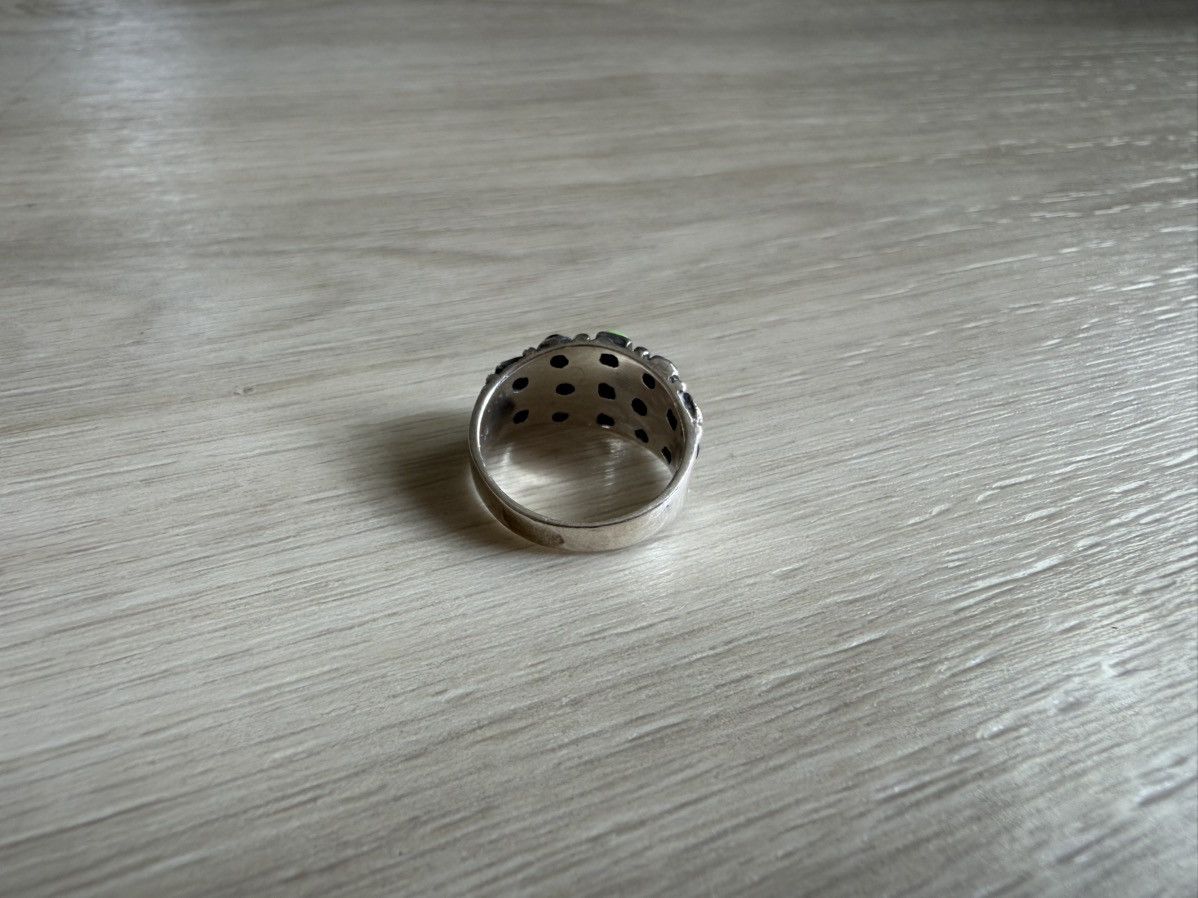 Vintage Vintage Sterling Silver Multi-Gem Ring Sz 7.25 Size ONE SIZE - 3 Thumbnail