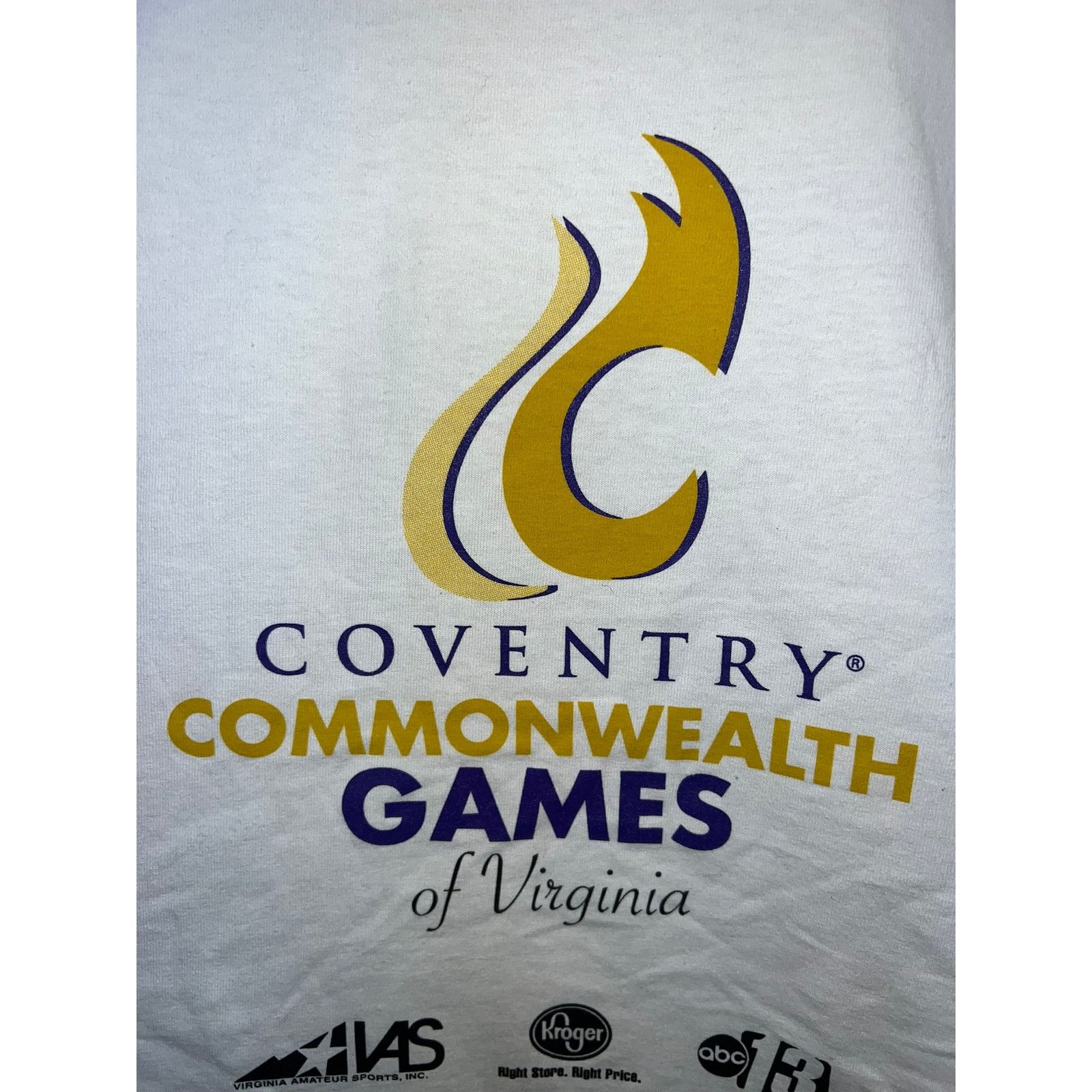 Gildan Vintage Coventry Commonwealth Games Shirt Virginia Tee XL Size US XL / EU 56 / 4 - 3 Thumbnail