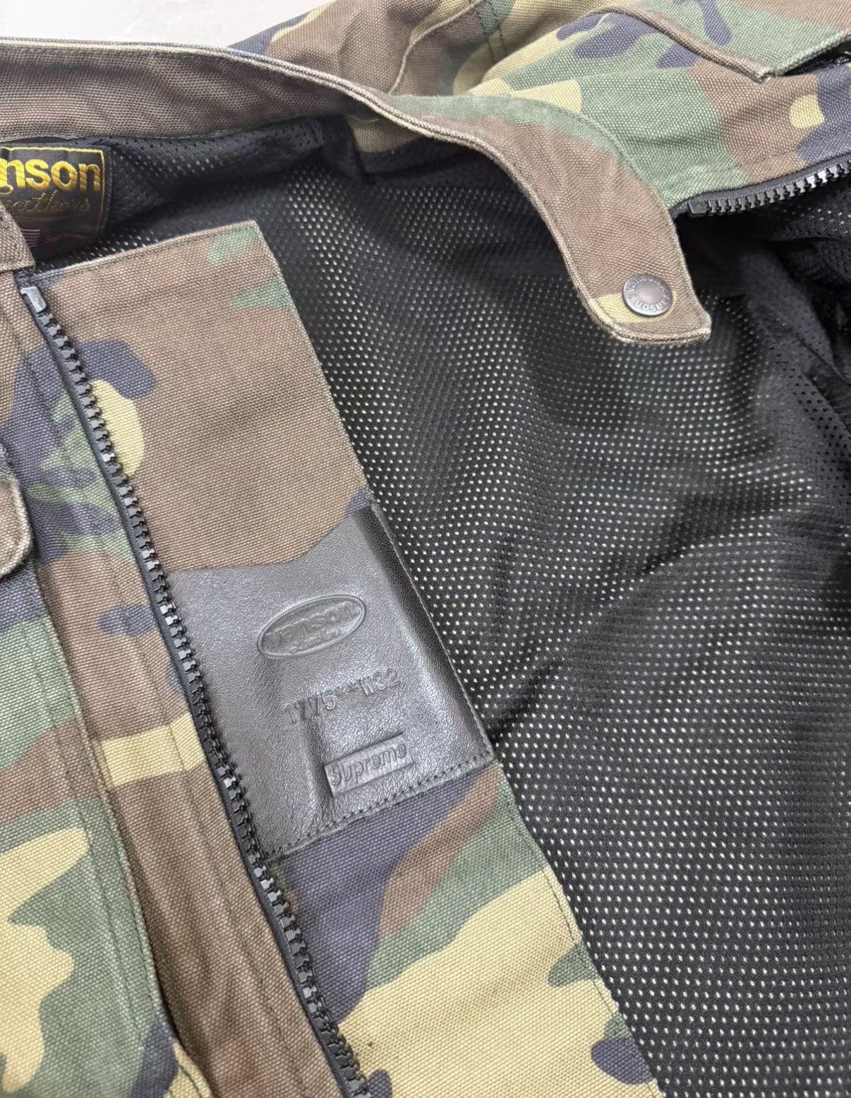 Supreme Supreme × Vanson Leathers x Cordura SS26 Zip Jacket J34 Size US L / EU 52-54 / 3 - 5 Thumbnail