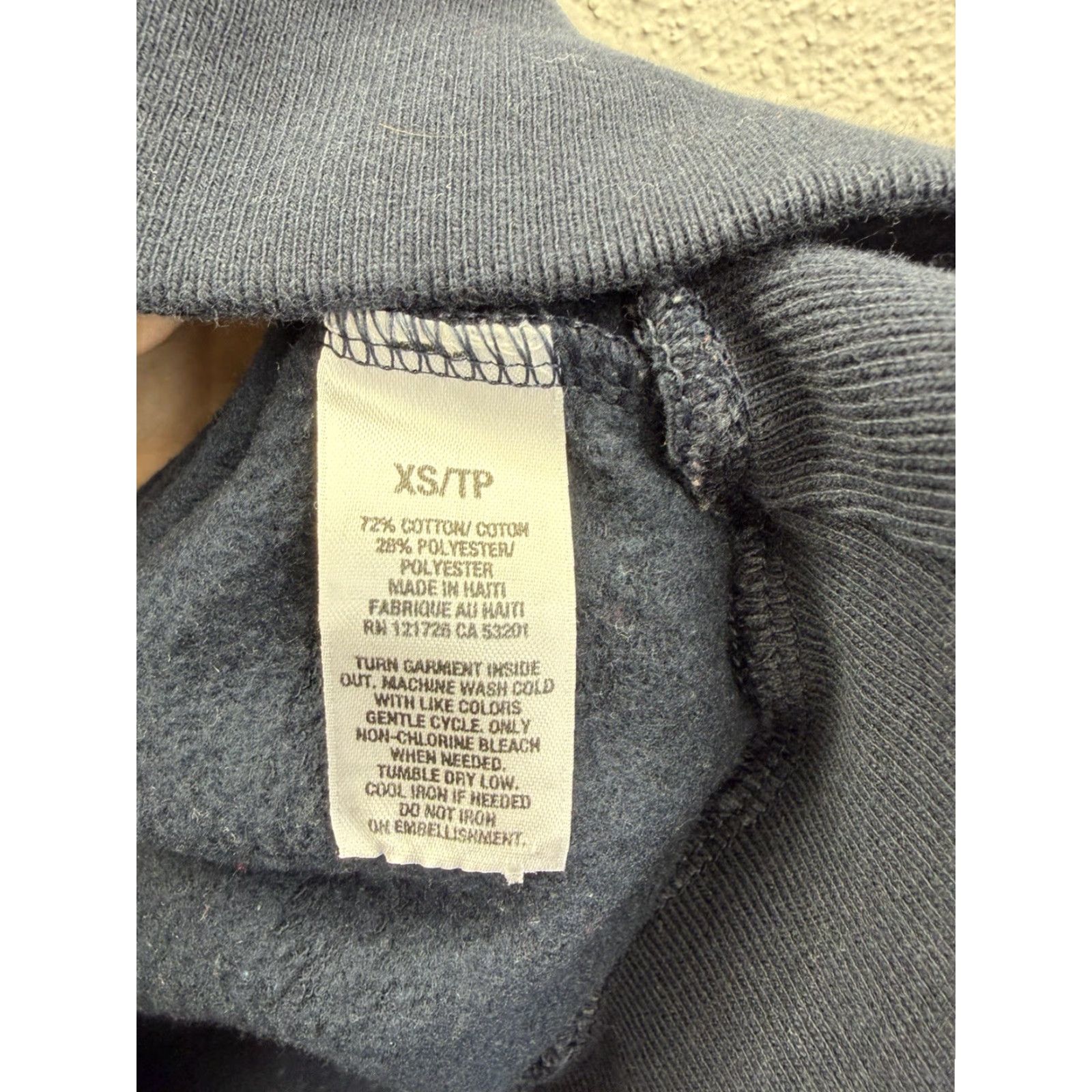 Vintage Aéropostale Sweatshirt Womens Blue Logo Long Sleeve Crewneck XS Size XS / US 0-2 / IT 36-38 - 5 Thumbnail