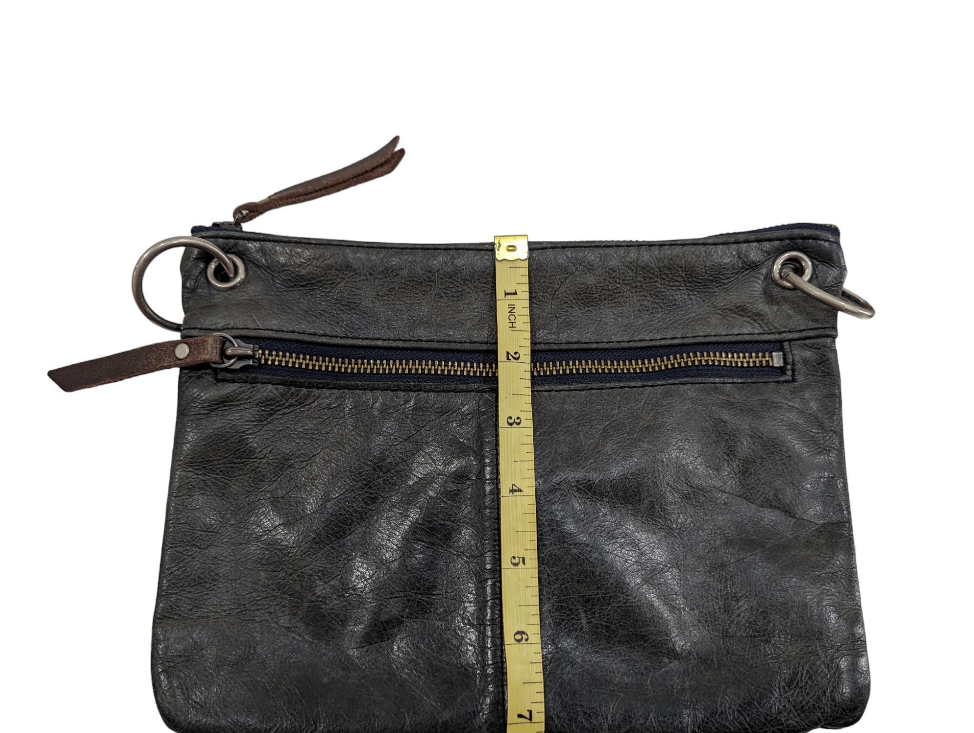 Japanese Brand × Leather BAGGY PORT LEATHER BAG Size ONE SIZE - 6 Thumbnail