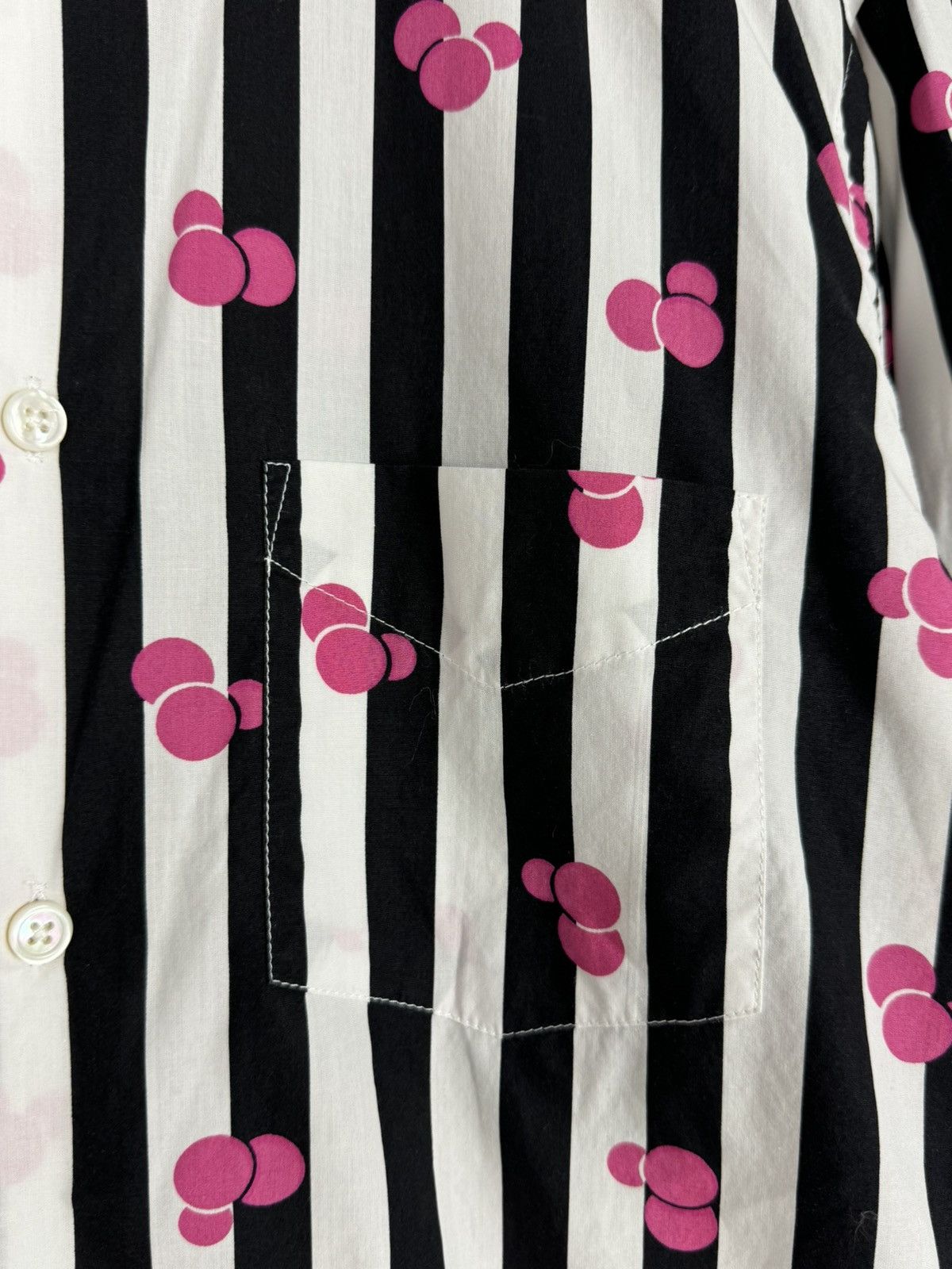 Marc by Marc Jacobs Marc by Marc Jacobs Striped Cherry Buttons Up Shirt Size US S / EU 44-46 / 1 - 5 Thumbnail