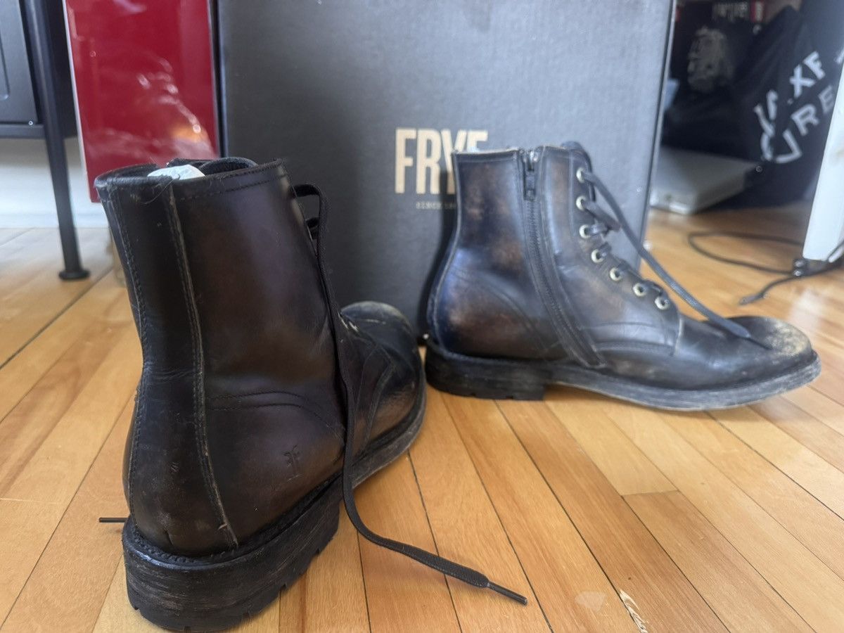 Frye Frye distressed lace up boots Size US 8 / EU 41 - 2 Thumbnail