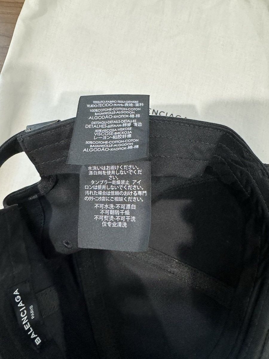 Balenciaga Made in Italy Logo Cap Size ONE SIZE - 8 Thumbnail