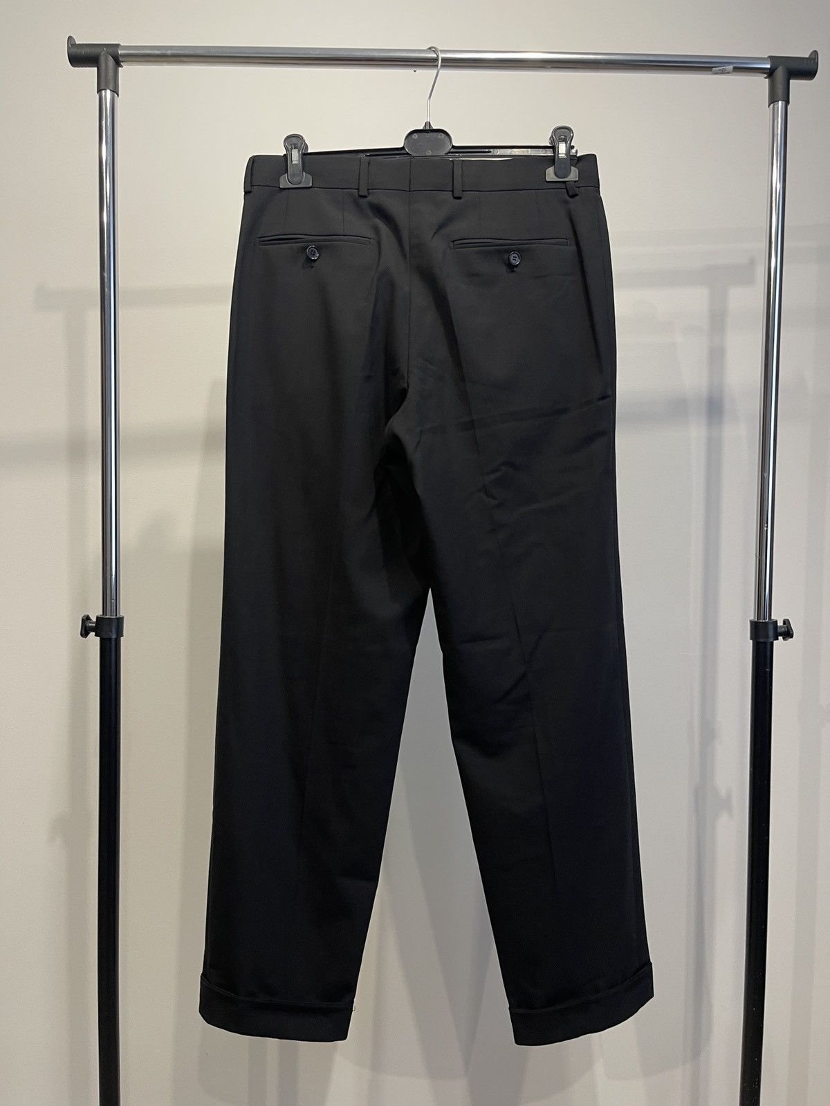 Hugo Boss Vintage classic hugo boss trousers black pants Size 38R - 5 Thumbnail