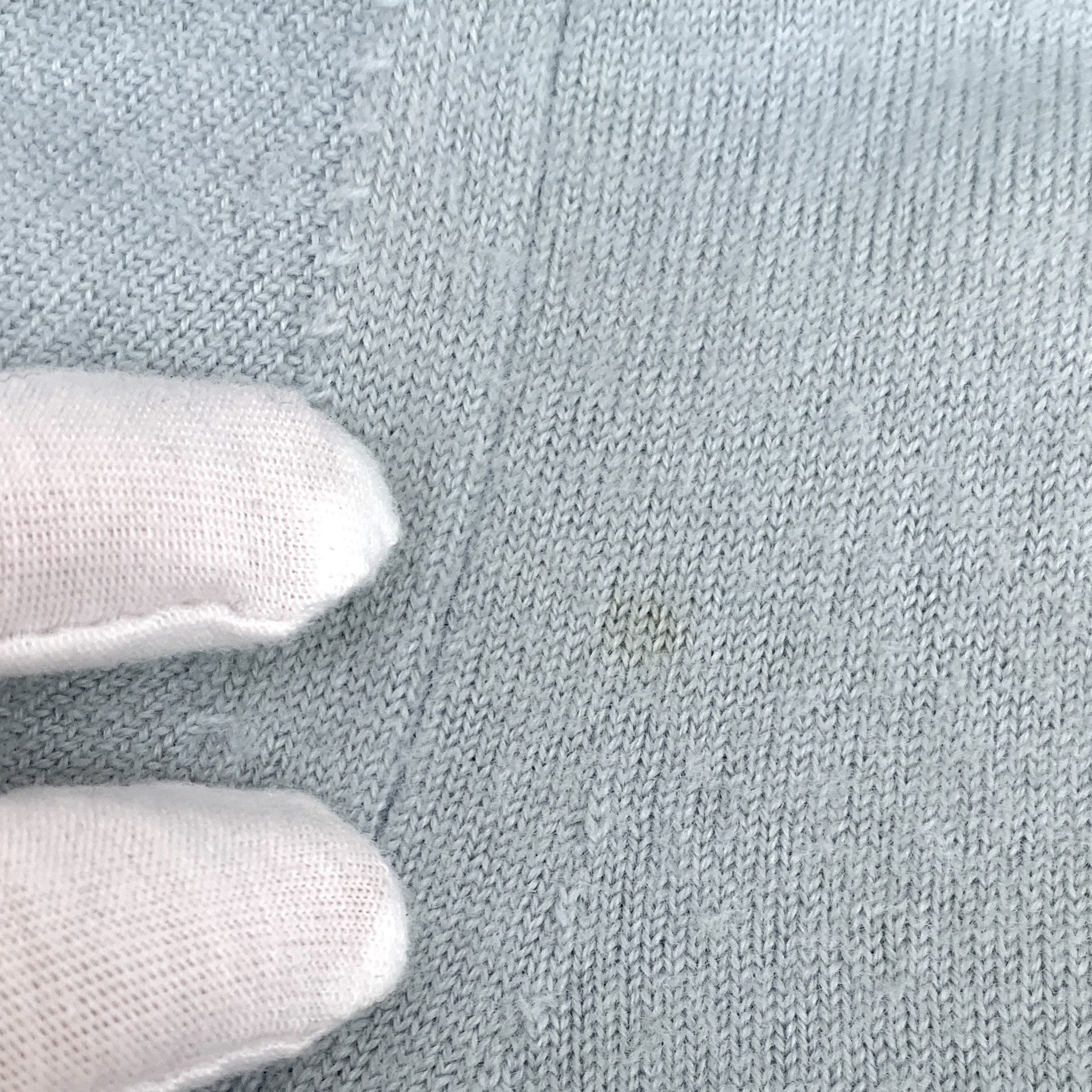 Burberry Burberry Knit Top Blue Striped Wool Logo Tee (Size S) Size S / US 4 / IT 40 - 3 Thumbnail