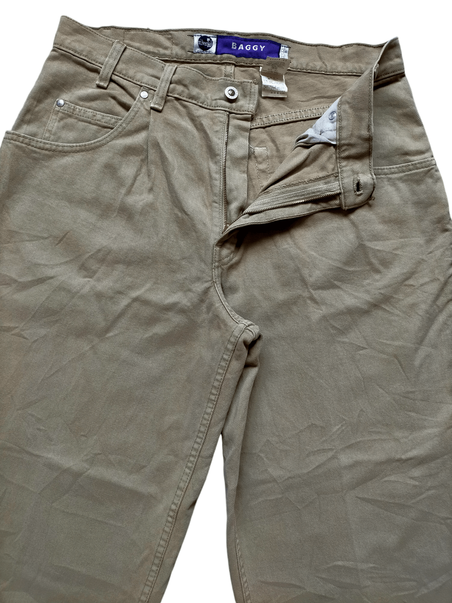 Levi's Vintage 90s Levis Silvertab Baggy Jeans Hip Hop Style Size US 33 - 6 Thumbnail