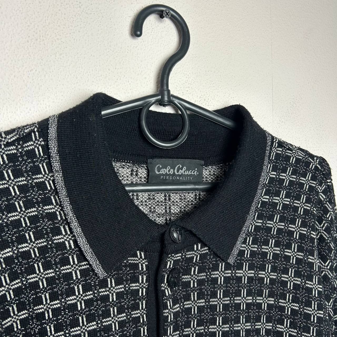 Carlo Colucci Vintage Carlo Colucci Graphic luxury streetwear sweater Size US L / EU 52-54 / 3 - 6 Thumbnail