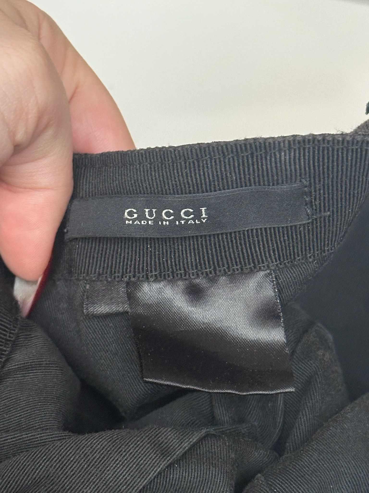Gucci Authentic Gucci Hat Canvas GG Monogram Black Web Size ONE SIZE - 9 Thumbnail