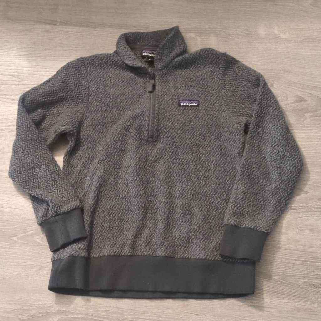 Patagonia Patagonia gray woolyester fleece pullover size XS Size XS / US 0-2 / IT 36-38 - 1 Thumbnail