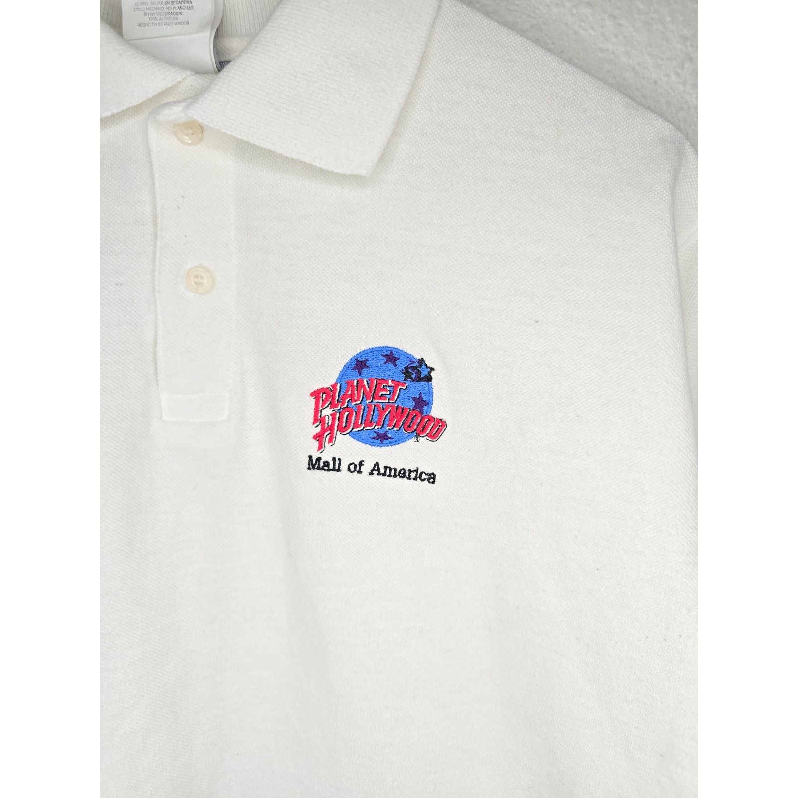 Planet Hollywood × Vintage Vintage Planet Hollywood Polo Mall Of America 90s M Shirt Size US M / EU 48-50 / 2 - 2 Thumbnail