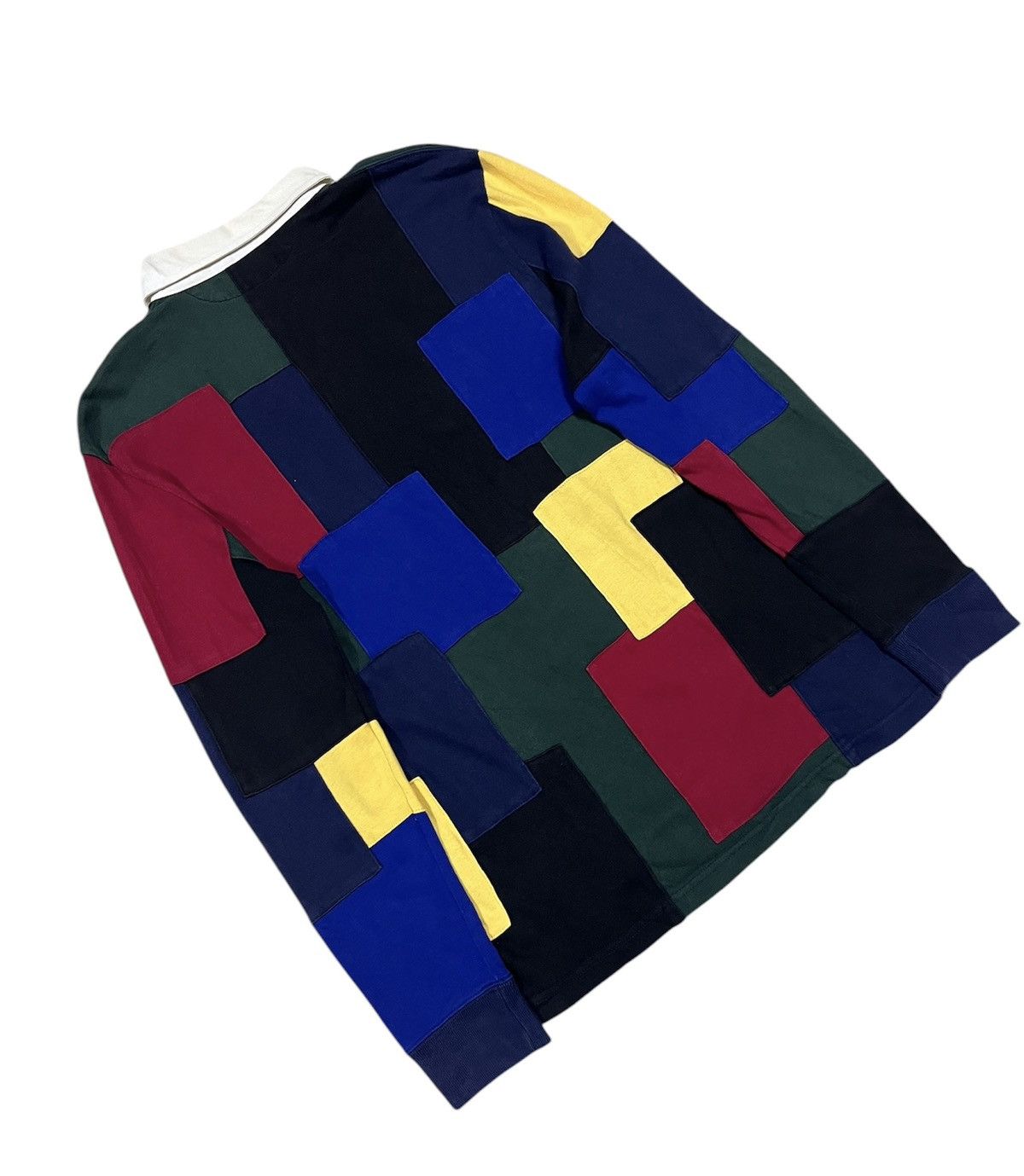 Polo Ralph Lauren Vintage Polo ralph lauren rugby patchwork Size US L / EU 52-54 / 3 - 7 Thumbnail