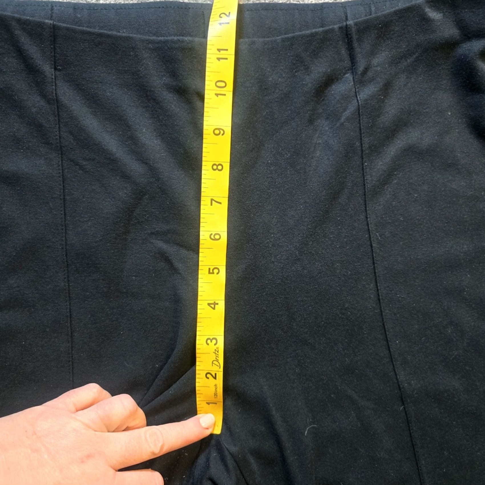 J. Jill J. Jill Pants Womens XL Black Ponte Legging Elastic Waist Stretch Casual Basic Size 40" / US 18 - 6 Thumbnail