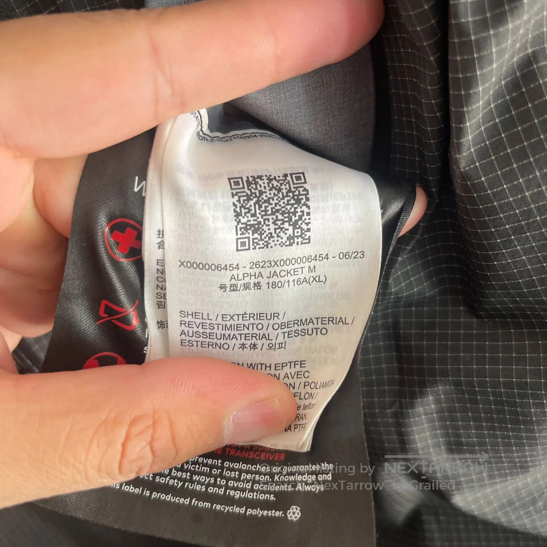 Arc'teryx Arc'teryx Alpha Jacket for Men. Size US XL / EU 56 / 4 - 3 Thumbnail