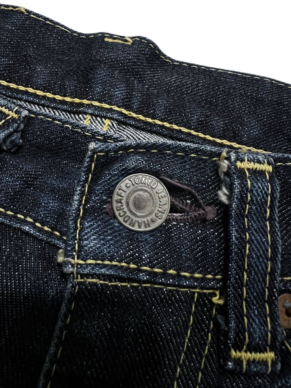 If Six Was Nine Vintage Tokyo Jeans Flared Snake pocket Talon Zip Size US 28 / EU 44 - 6 Thumbnail