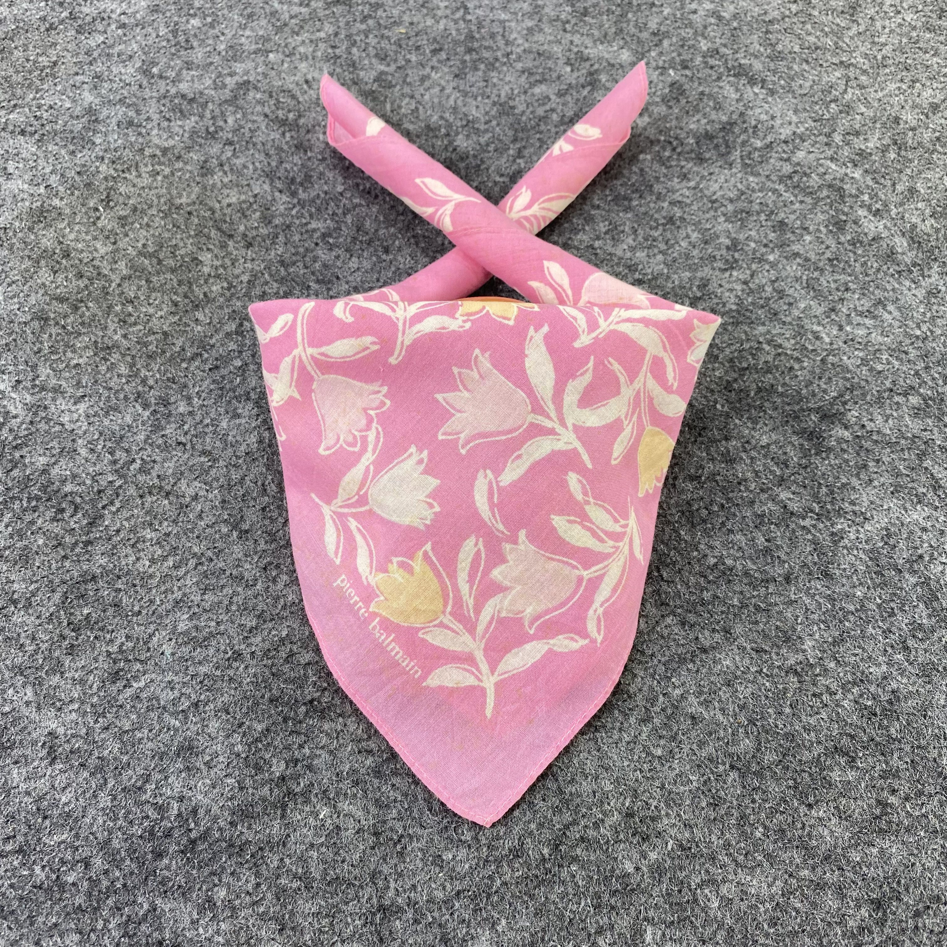 Pierre Balmain Pierre Balmain Handkerchief / Bandana / Neckerchief-B518 Size ONE SIZE - 2 Thumbnail