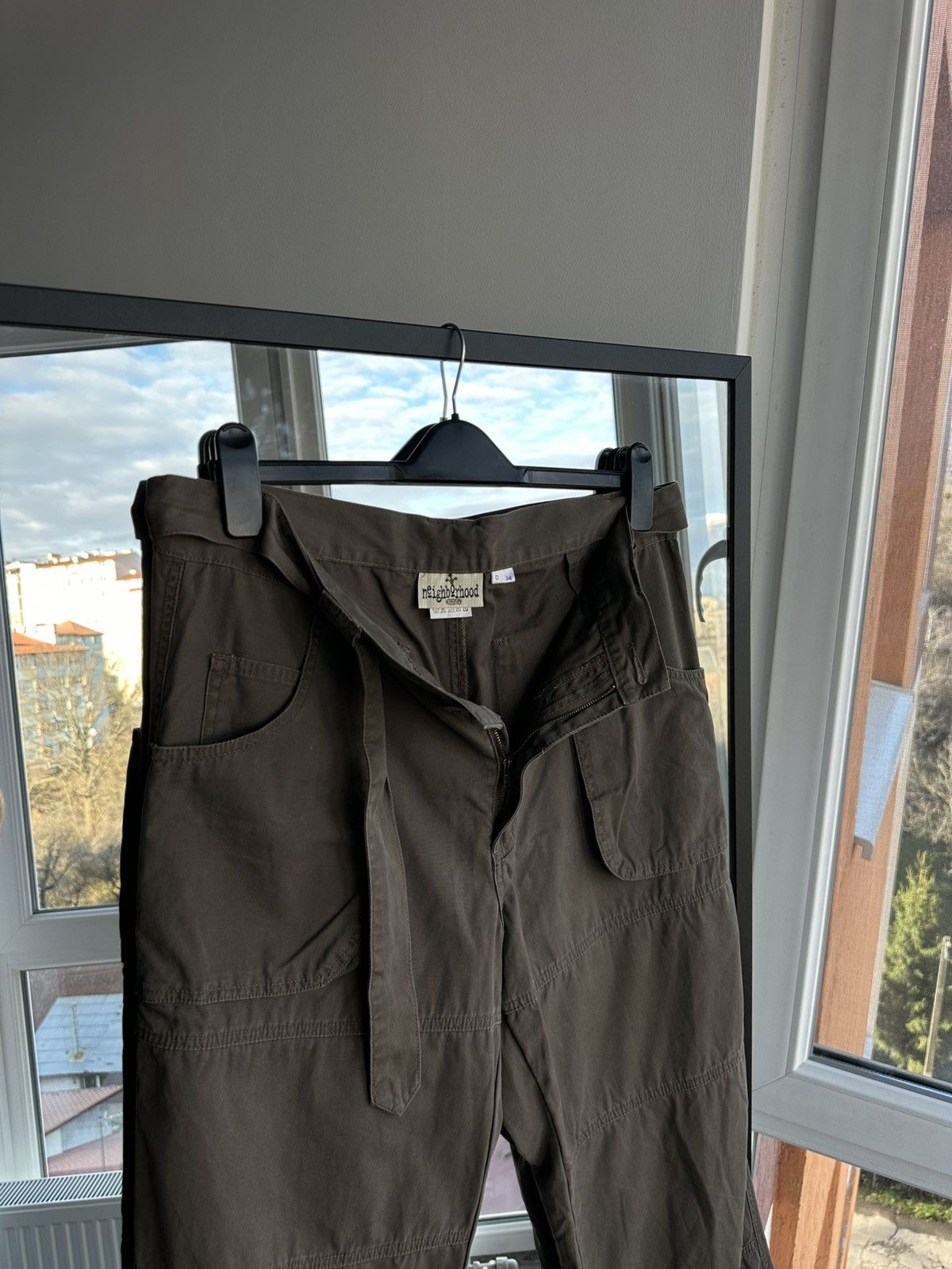 Neighborhood Neighborhood Vintage Cargo Japanese Brown Pants Sz L Size US 33 - 8 Thumbnail