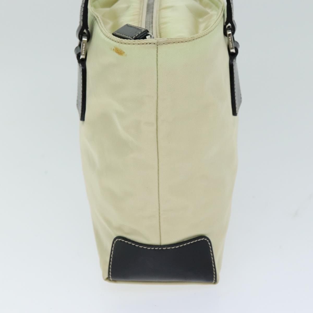 Prada PRADA Hand Bag Nylon Cream Size ONE SIZE - 5 Thumbnail