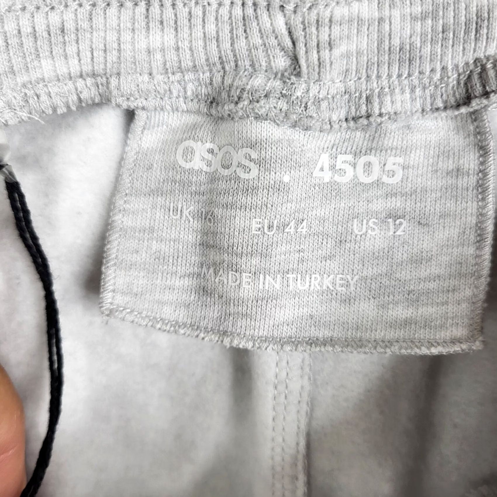 Asos ASOS 4505 Women's Light Gray Shorts Size 12 NEW Activewear Pants Casual Yoga Elastic Waist Gray Women 12 Size 34" / US 12 / IT 48 - 5 Thumbnail