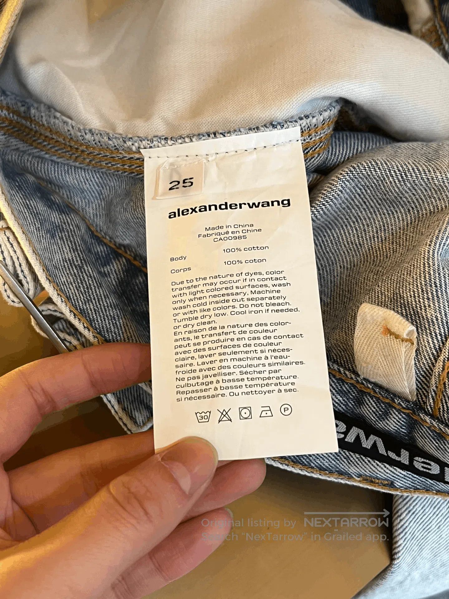 Alexander Wang Alexander Wang Jeans. Size 25" / US 0 / IT 36 - 4 Thumbnail