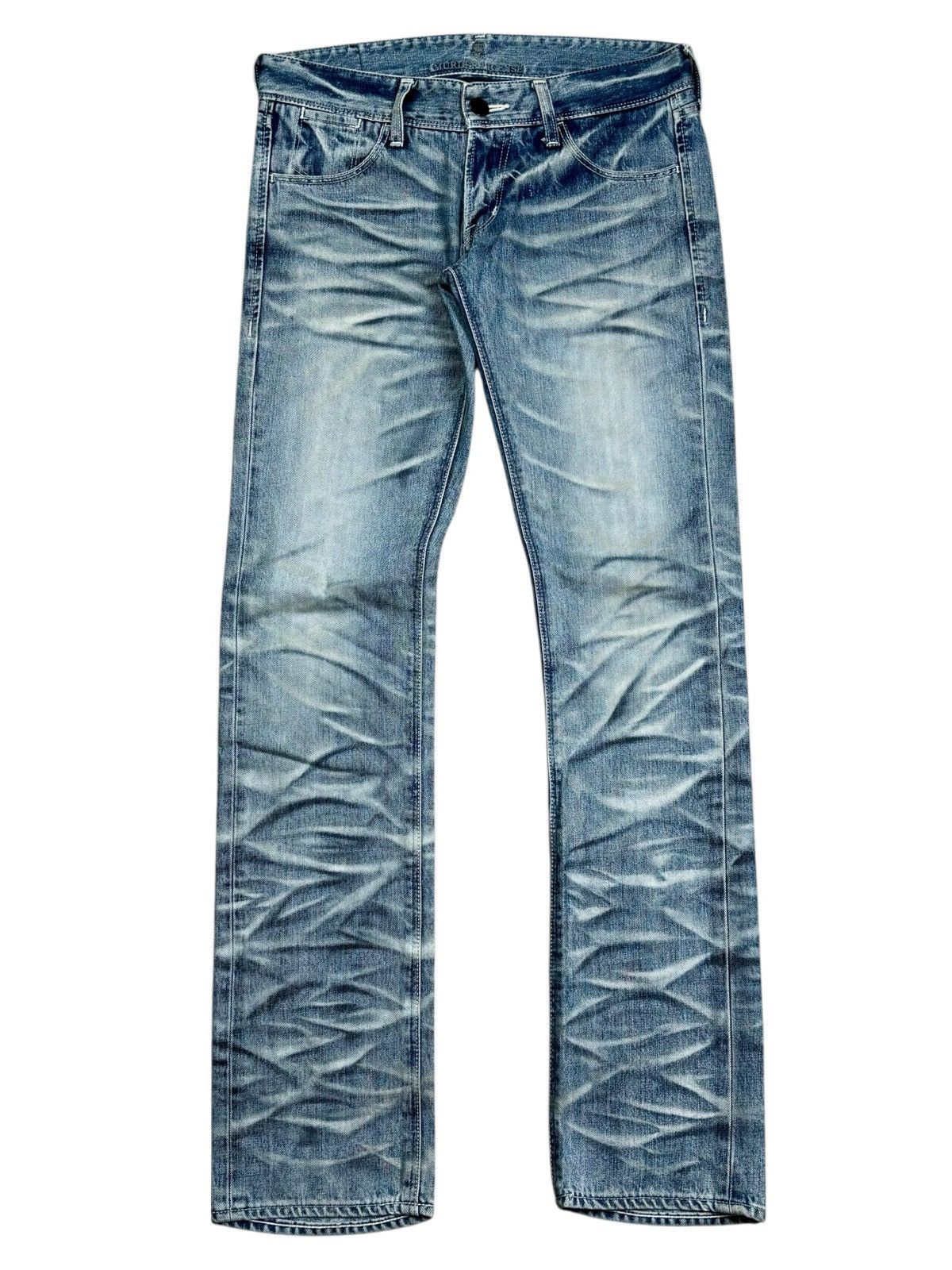 BUFFALO BOBS JAPAN Spiral Cut Artisanal BUFFALO BOBS Denim Whisker