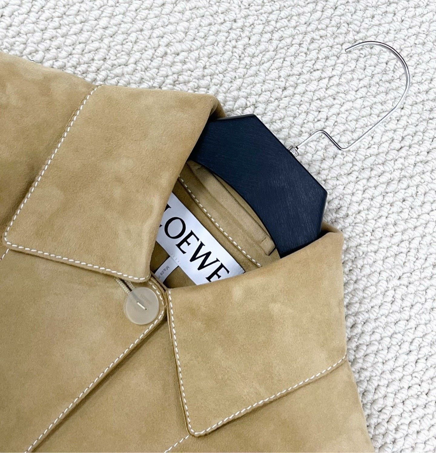 Loewe Loewe Camel Lambskin Suede Jacket Size US S / EU 44-46 / 1 - 3 Thumbnail