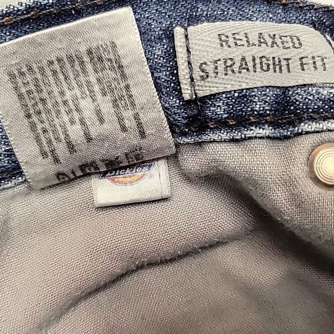 Dickies VINTAGE Dickies Shorts Womens 32 Cut-Off Denim Jorts Daisy Booty Mini Blue 90s American Retro USA Womens Shorts 32 Beige? Size 24" / US 00 / IT 34 - 4 Thumbnail
