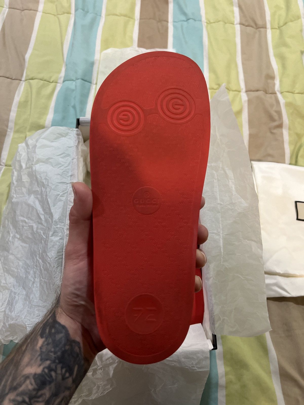 Gucci Gucci slides Size US 11 / EU 44 - 7 Thumbnail
