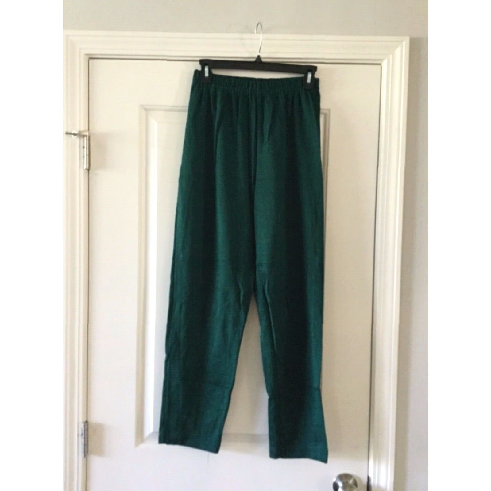 Vintage VINTAGE Bobbie Brooks Pant Suit Green Plaid Medium Womens Size 32" / US 10 / IT 46 - 4 Thumbnail
