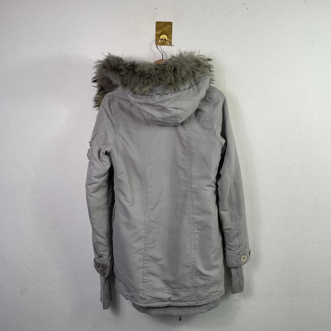 If Six Was Nine SLY Baroque If Six LGB Fur Hooded Jacket Size XS / US 0-2 / IT 36-38 - 6 Thumbnail