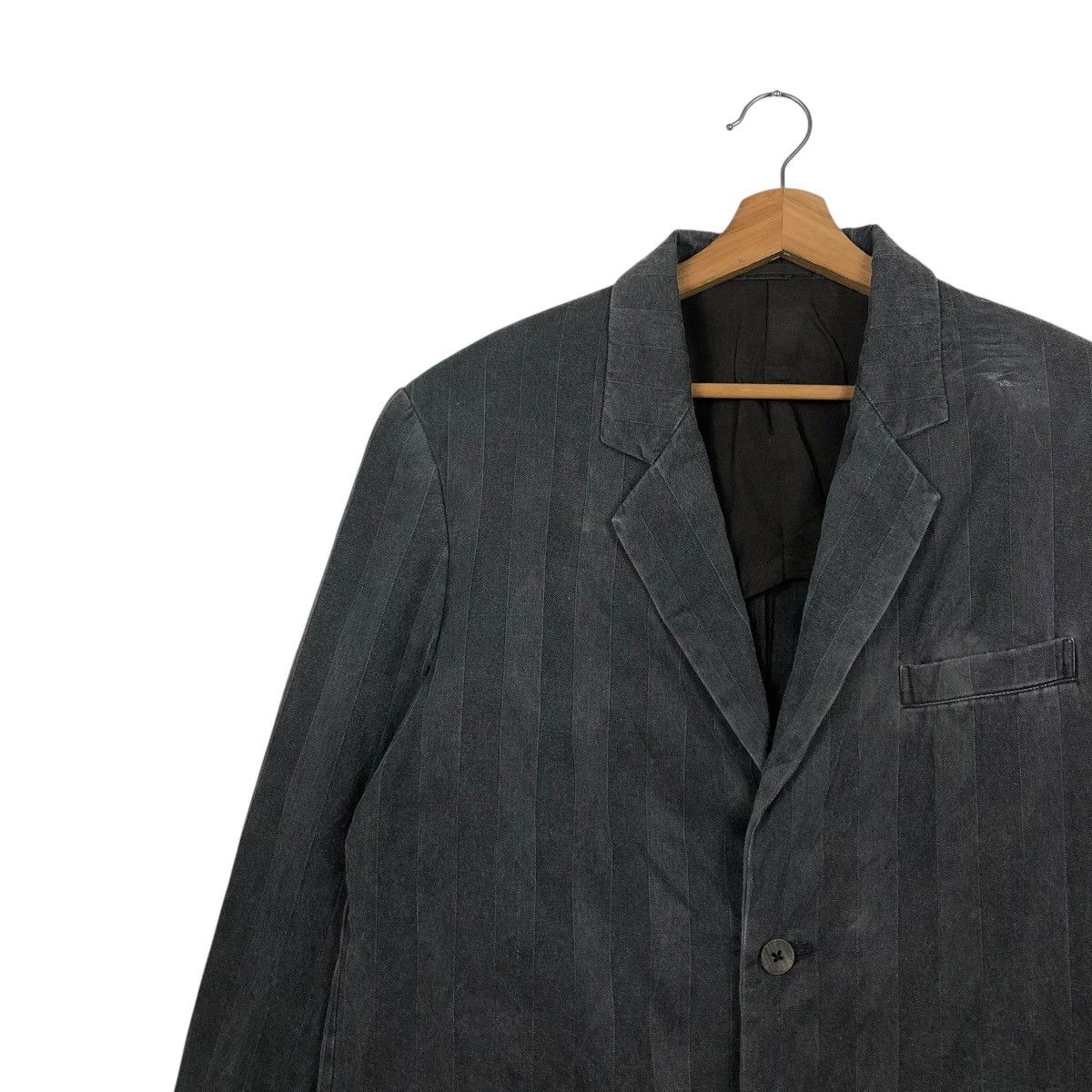 Yohji Yamamoto 🔥VINTAGE HICKORY CHORE WORKER JACKET Y’S FOR MEN STRIPED Size US M / EU 48-50 / 2 - 10 Thumbnail