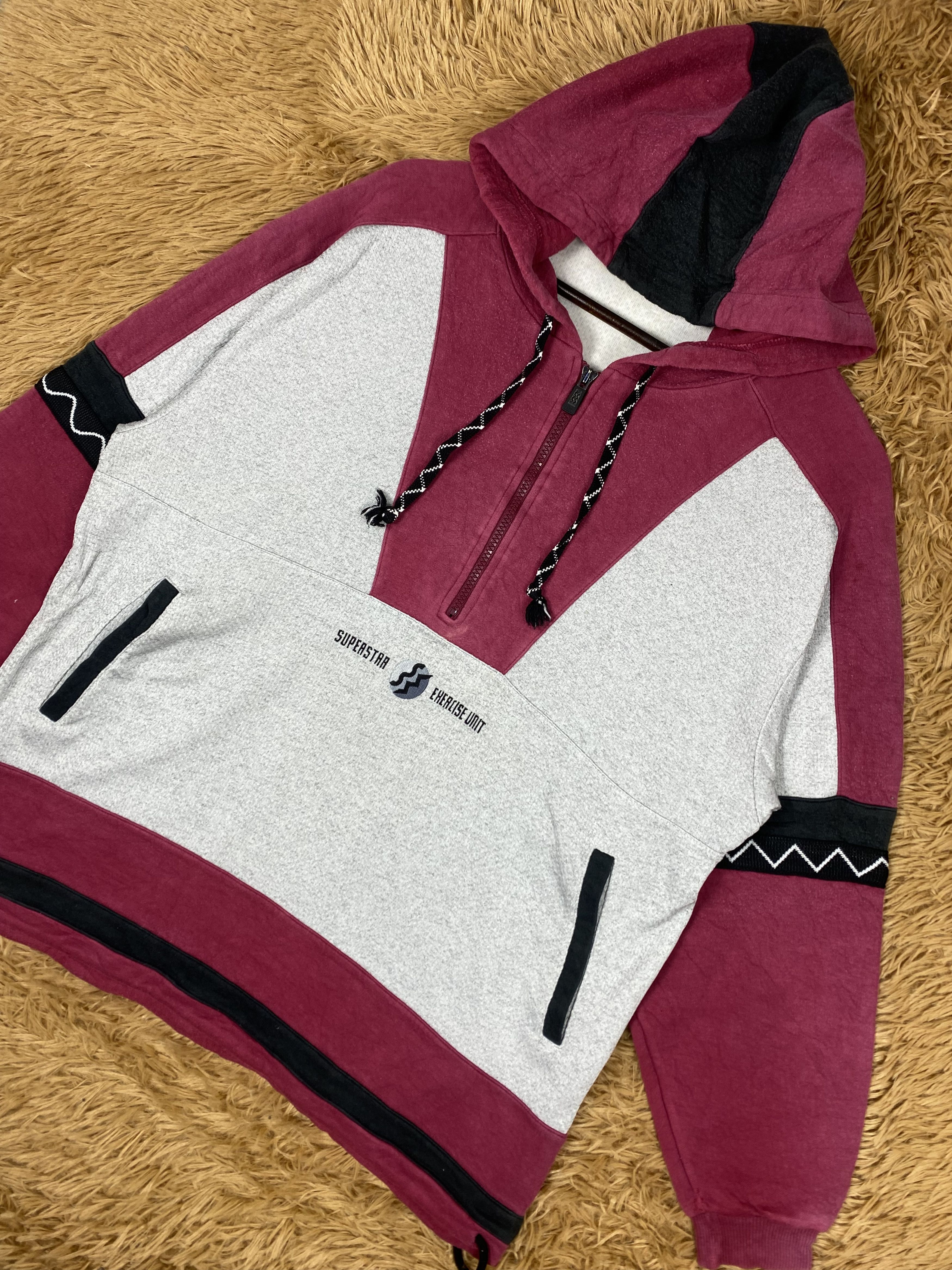 Mizuno Vintage Mizuno Halfzipper Hoodies DJ1076 Size US M / EU 48-50 / 2 - 2 Thumbnail