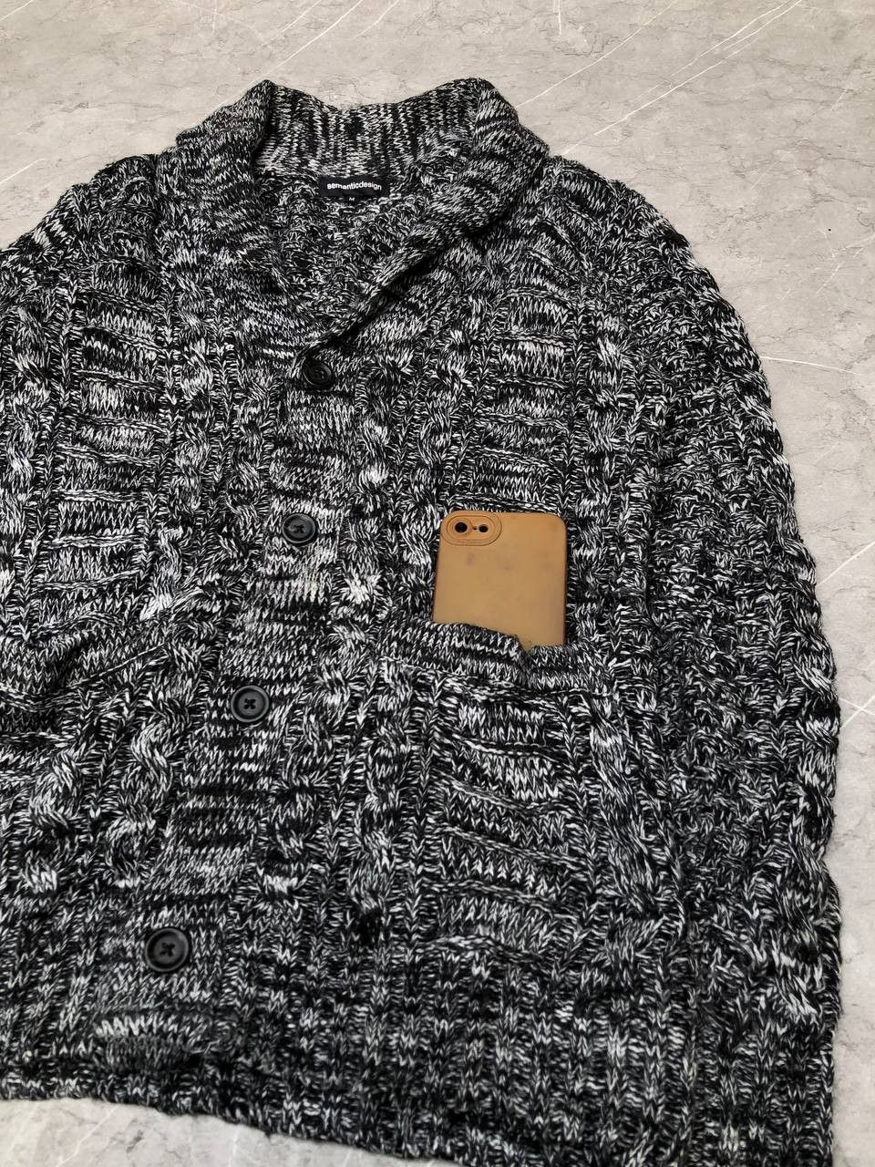 Japanese Brand × semanticdesign Semantic Design Cardigan Size US M / EU 48-50 / 2 - 4 Thumbnail