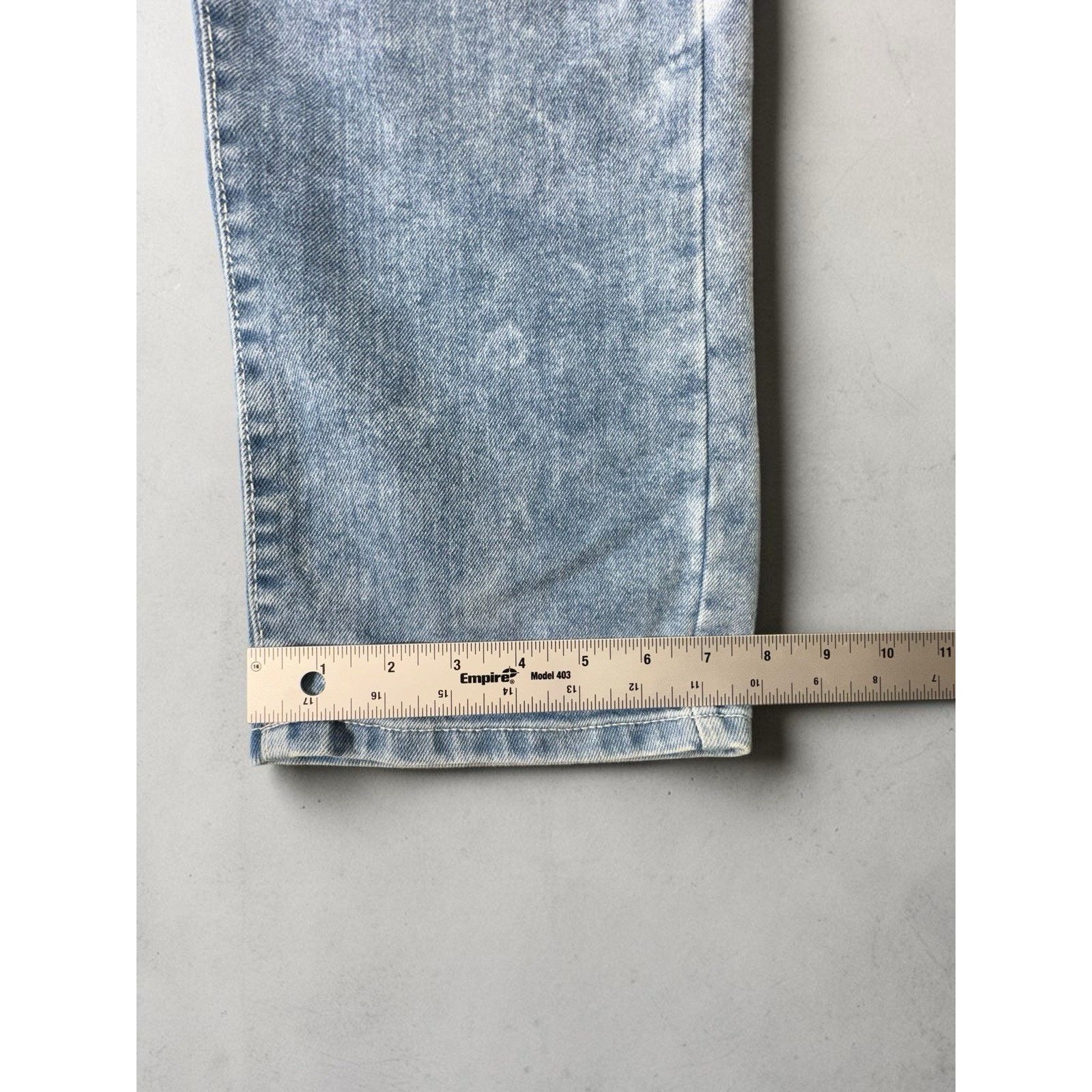 Southpole Southpole Skinny Jeans 34x30 Light Wash Distressed Stretch Size US 34 / EU 50 - 3 Thumbnail