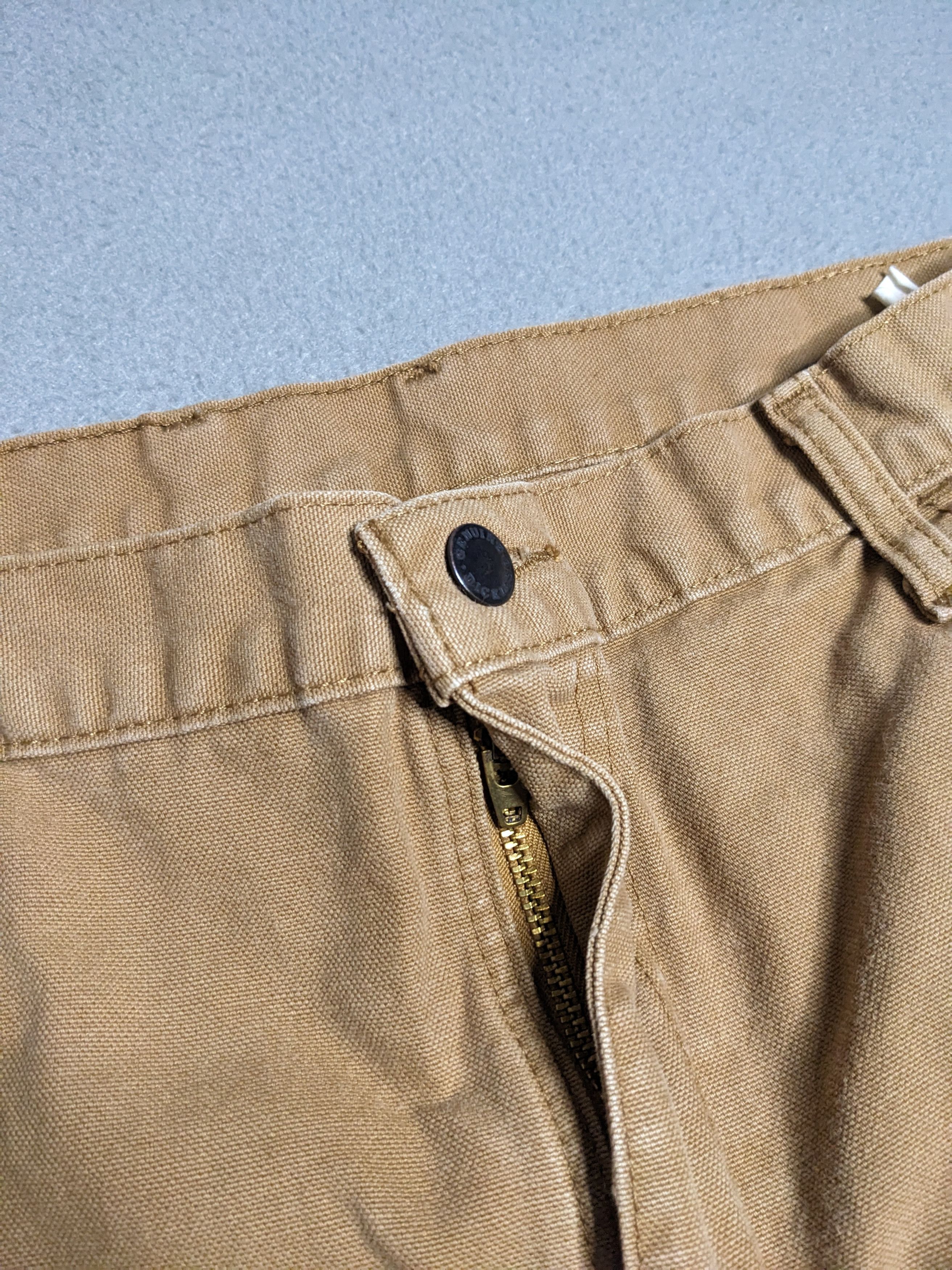 Dickies Dickies Carpenter Pants 35x30 Canvas Distressed Baggy Faded Size US 35 - 7 Thumbnail