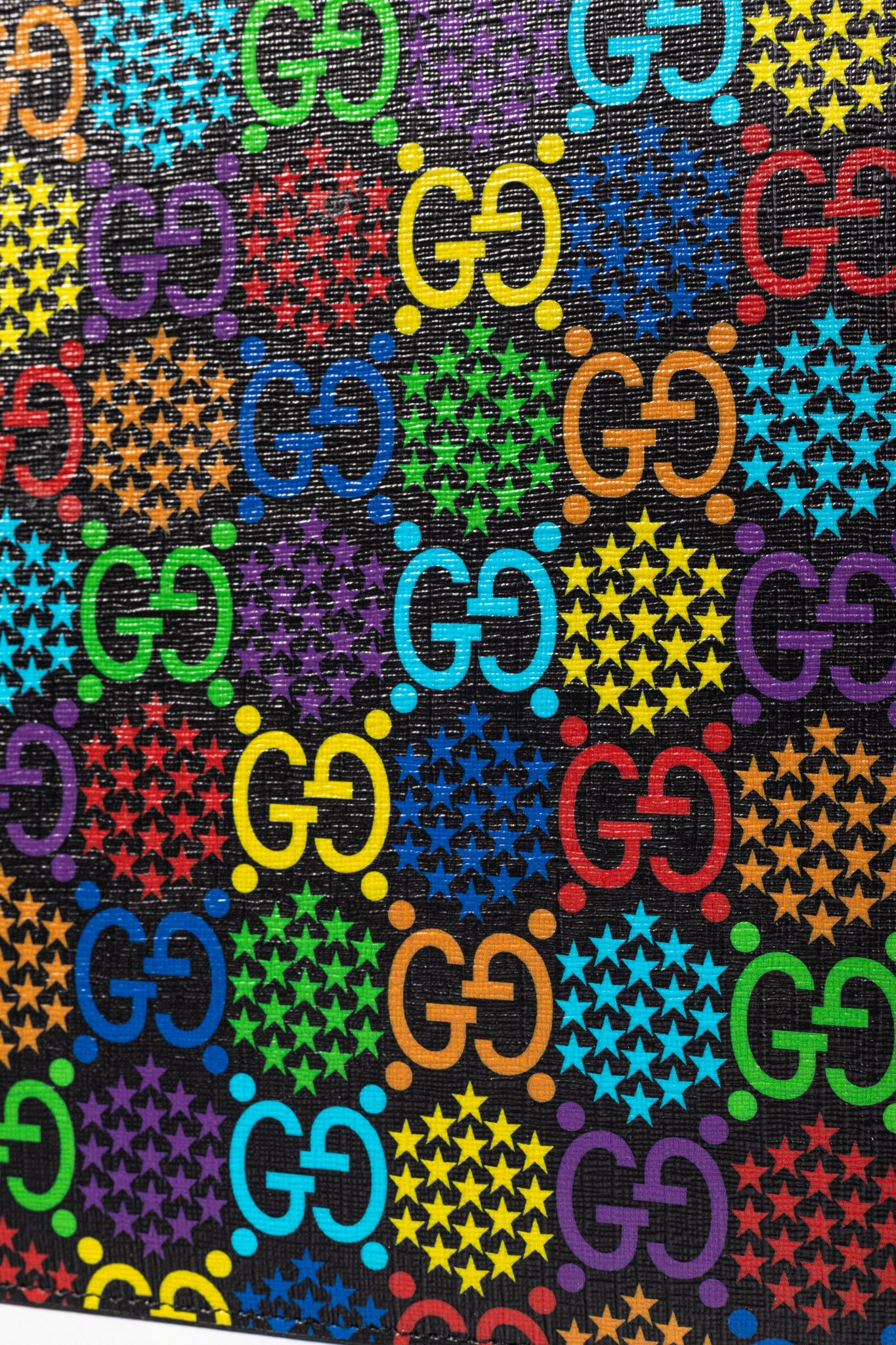 Gucci Gucci Black-Multi GG Psychedelic Zip Pouch Size ONE SIZE - 6 Thumbnail