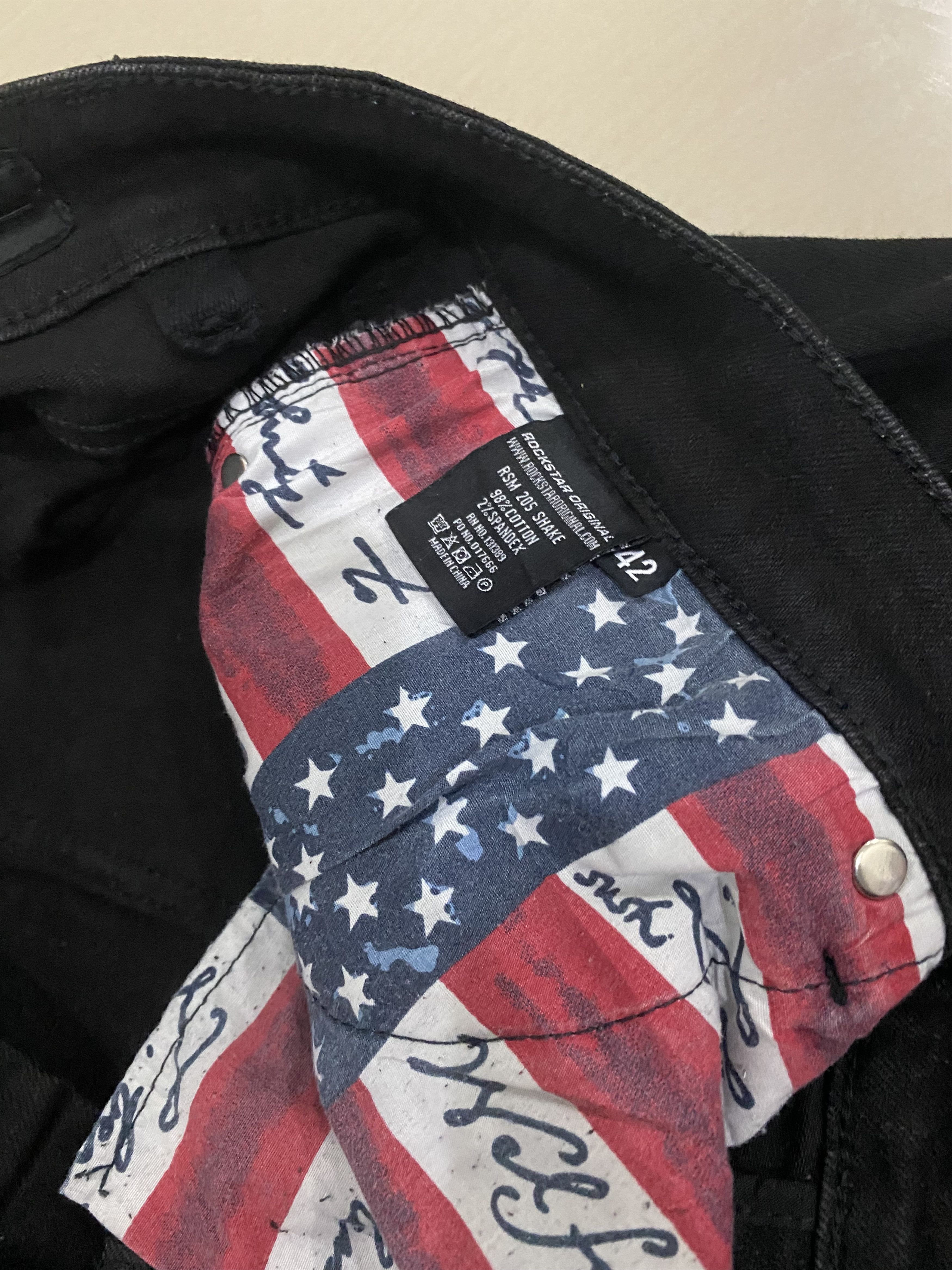 Japanese Brand × Rockstar Games Rockstar Original Rsm 205 Flare Danim Jens Size US 42 / EU 58 - 5 Thumbnail