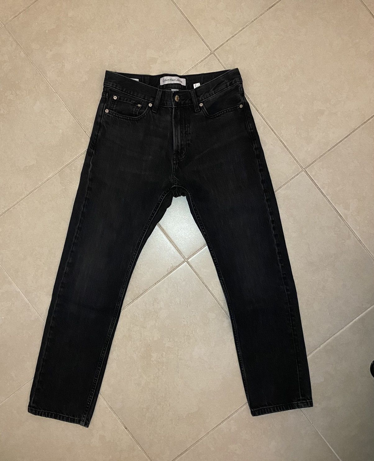 Calvin Klein Slim Straight Jeans Size US 29 - 1 Thumbnail