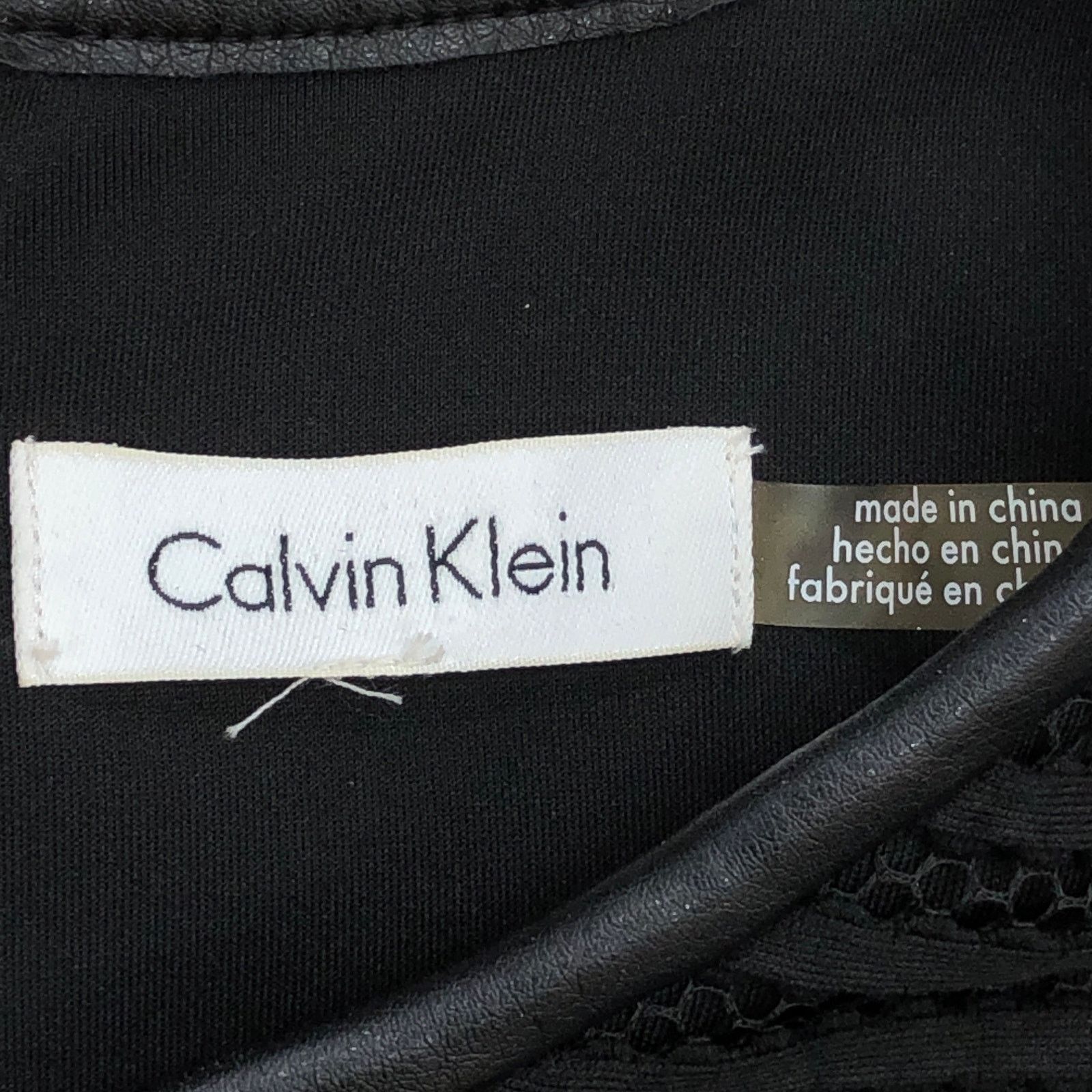 Calvin Klein Calvin Klein Size 12 Dress Sheath Sleeveless Career Stretch Size XL / US 12-14 / IT 48-50 - 12 Thumbnail