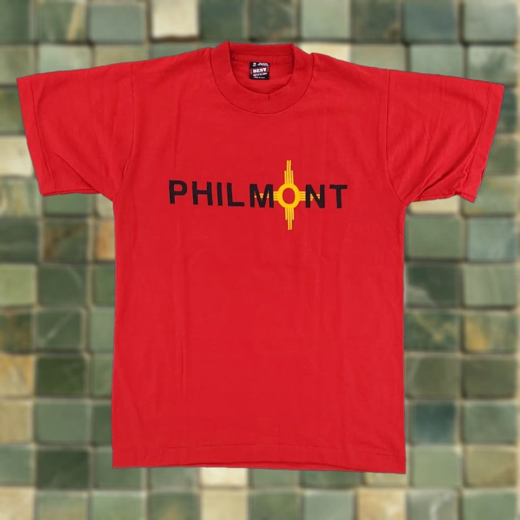 Fruit Of The Loom VINTAGE Fruit of the Loom T-Shirt Red Mens M VTG 90s Single Stitch Philmont BSA Size US M / EU 48-50 / 2 - 1 Thumbnail