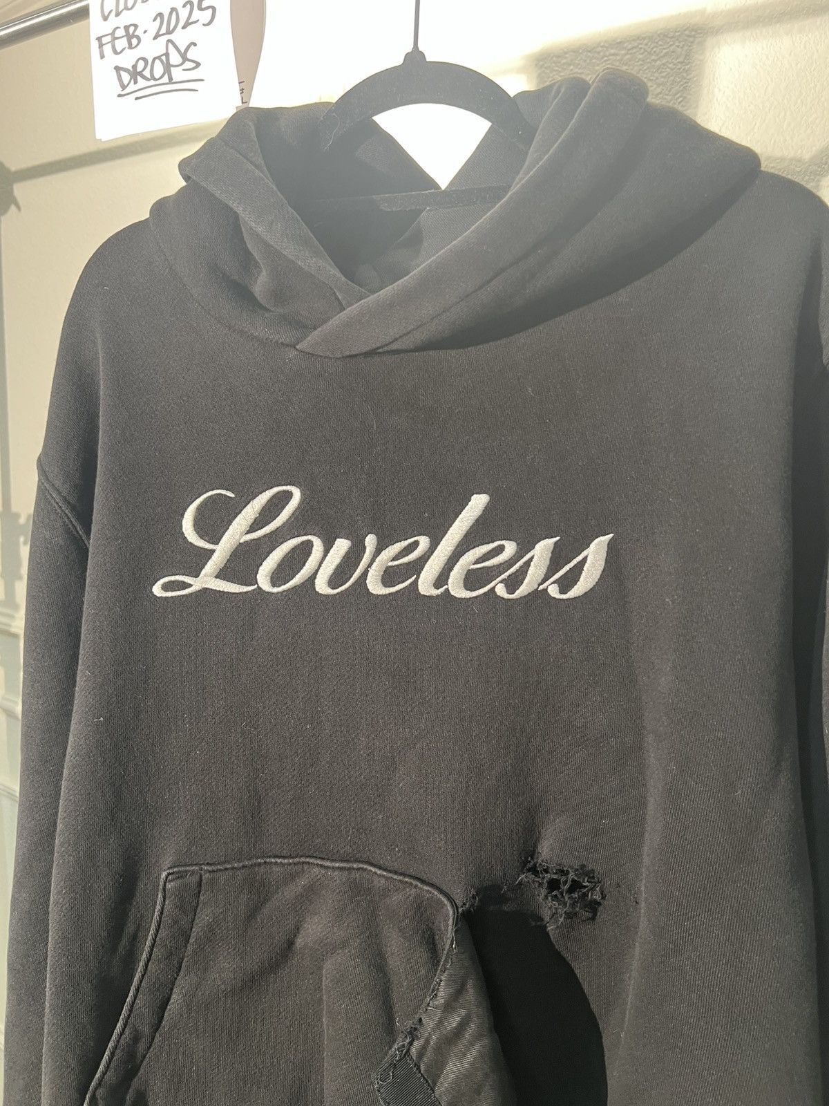 Amiri × Loveless Amiri original loveless hoodie Size US XL / EU 56 / 4 - 4 Thumbnail