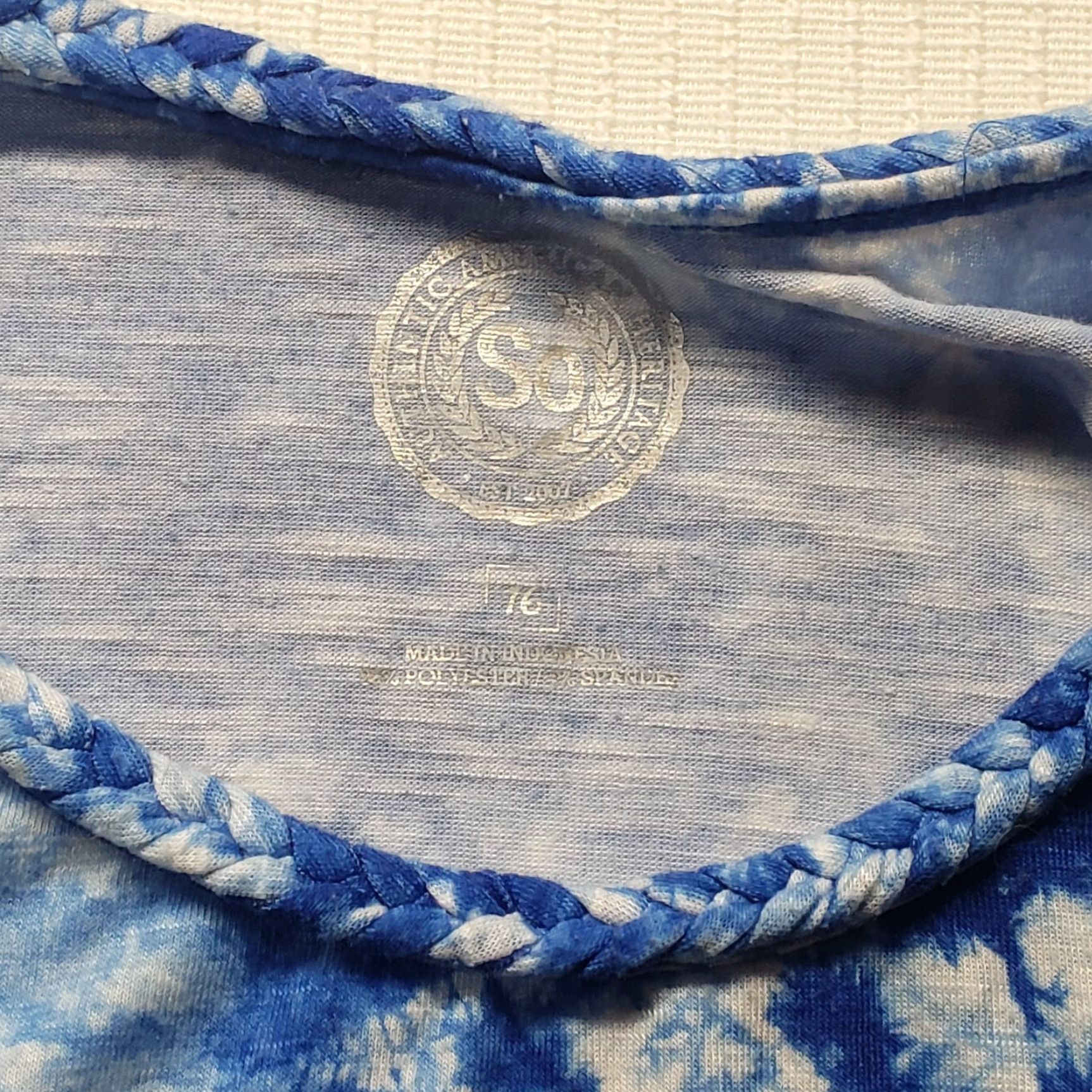 Vintage USA United States of America Flag Patriotic Shirt Sleeveless Tank Top S Blue Unbranded Unisex Adult Graphic Tee Mens Women Size US S / EU 44-46 / 1 - 3 Thumbnail