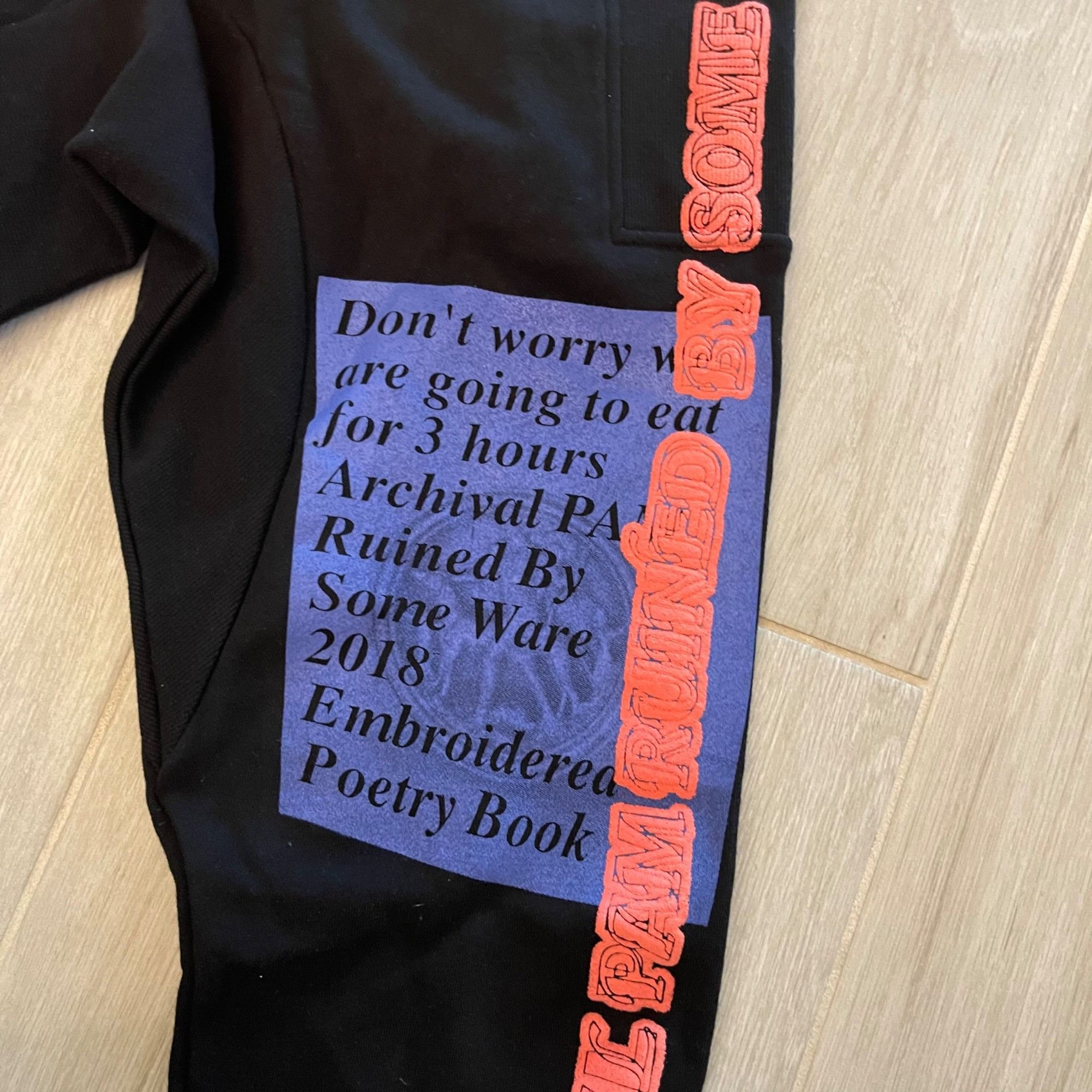 Perks And Mini NEW PERKS AND MINI x SOMEWARE ARCHIVAL RARE SWEATPANTS SZ L Size US 34 / EU 50 - 4 Thumbnail