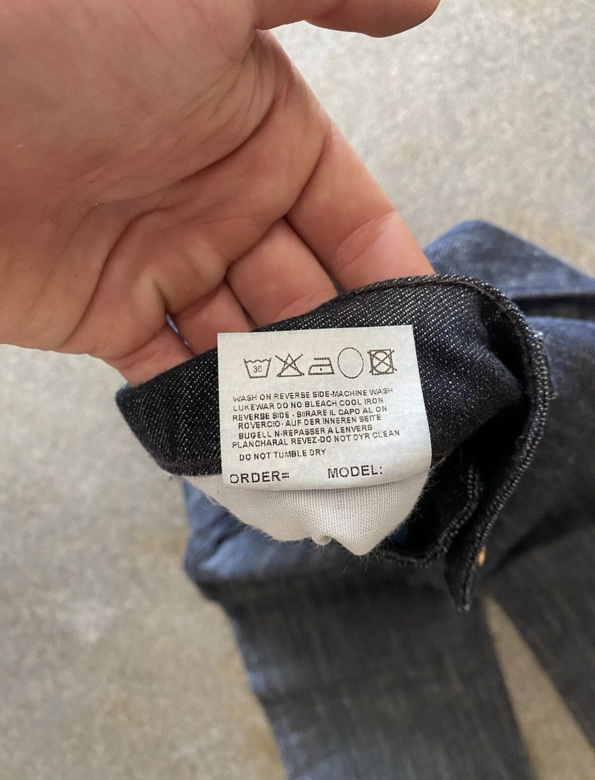 Dolce & Gabbana Dolce & Gabbana Y2K DG Metal Logo Italian Denim Jeans Size US 29 - 9 Thumbnail