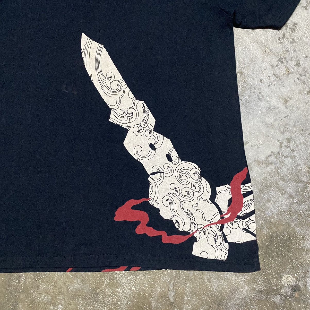 Japanese Brand Vintage Neon Genesis Evangelion Eva 01 Sukajan T Shirt Size US XXL / EU 58 / 5 - 8 Thumbnail