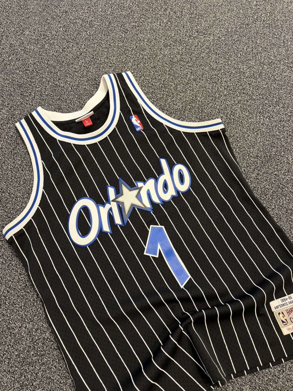 Mitchell & Ness Mitchell & Ness x Hardwood Classics Magic A. Hardaway Jersey Size US L / EU 52-54 / 3 - 3 Thumbnail