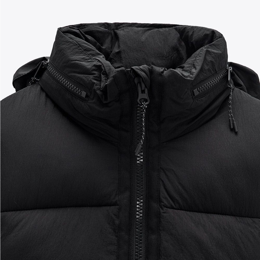 Zara ZARA COMFORTEMP® THERMAL INSULATION PUFFER VEST SIZE M-L Size M / US 6-8 / IT 42-44 - 3 Thumbnail