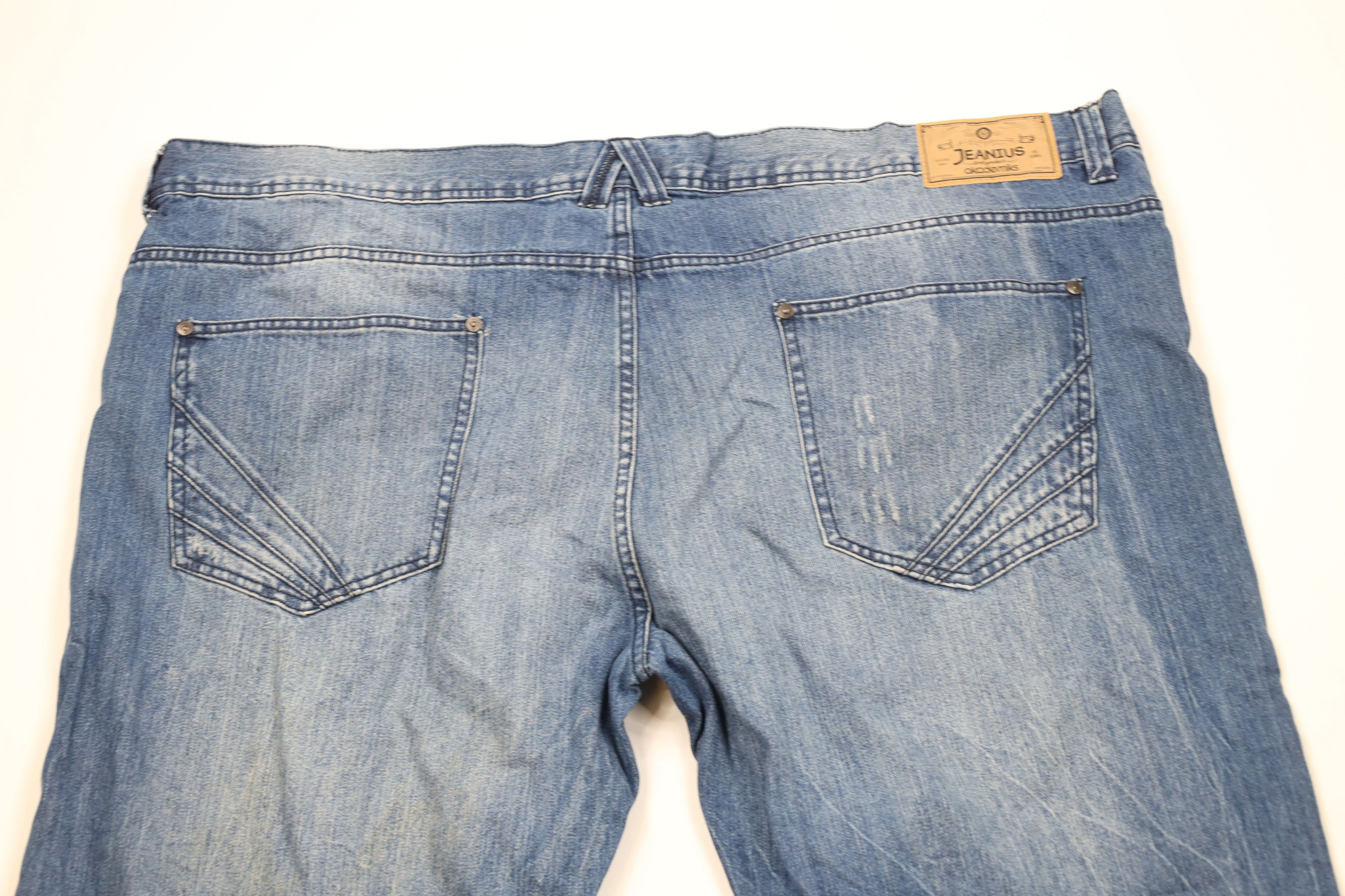 Akademiks Vintage Y2K Akademiks Baggy Wide Leg Denim Jeans Blue Size US 44 / EU 60 - 12 Thumbnail