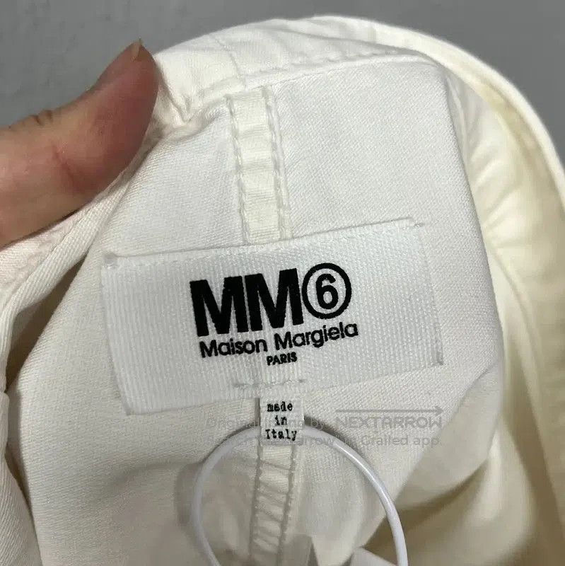 Maison Margiela Maison Margiela White Cotton Women's Shorts . Size 27" / US 4 / IT 40 - 3 Thumbnail
