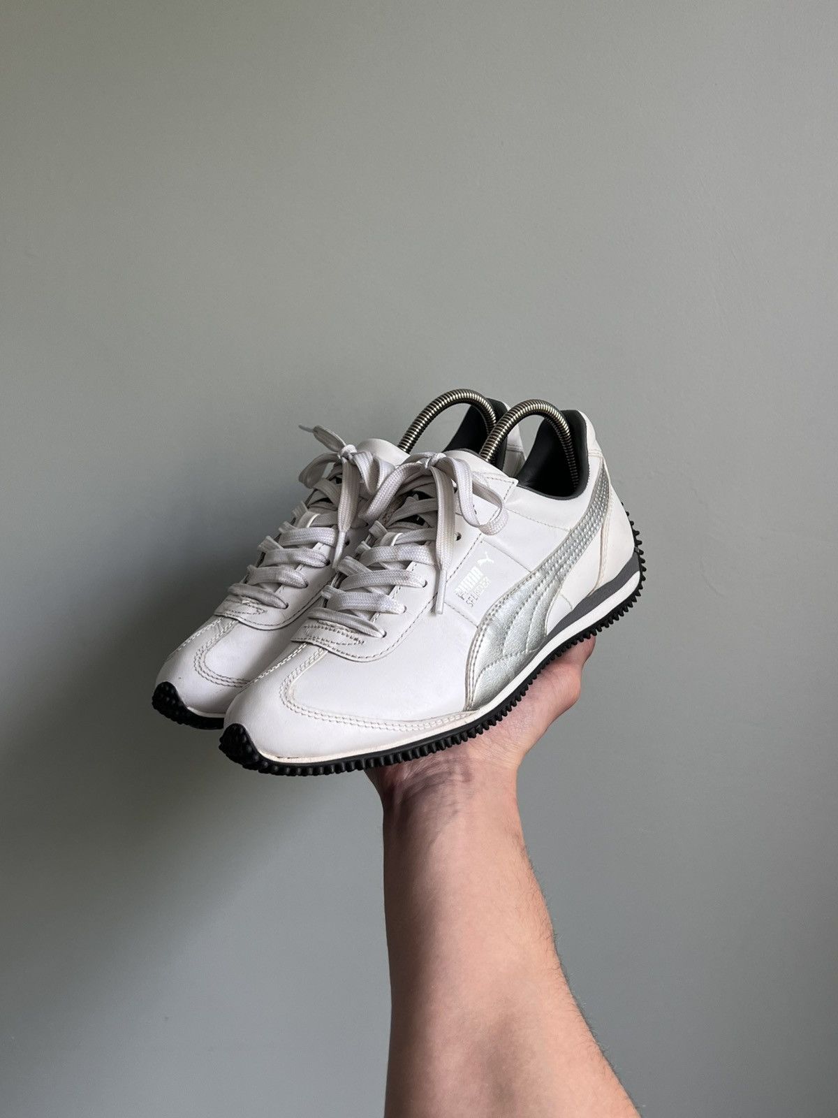 Vintage Y2k Puma Speeder Leather Hype Sneakers